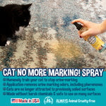 Bodhi Dog Cat No More Marking! Spray | Deters Cats from Urine Marking Indoors & Outdoors | Removes Urine Marking Odors | Safe for Indoor & Outdoor Use | Made in USA