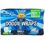 Bodhi Dog Disposable Male Dog Diapers | Super Absorbent Leak-Proof Fit | Premium Adjustable Male Dog Pee Wraps with Moisture Control & Wetness Indicator | Extra Small – Extra Large