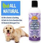 Bodhi Dog Gentle Moisturizing Dog Conditioner - Soothing Plant-Based Formula with Aloe Vera & Jojoba Oil - Hydrates & Softens Coat - Leaves Coat Soft Shiny & Manageable - Lavender Scent, Made in USA