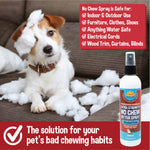 Bodhi Dog Bitter 2-in-1 No Chew & Hot Spot Spray - Natural Anti-Chew Remedy Better Than Bitter Apple - Soothes Hot Spots, Deters Chewing - Safe for Skin, Wounds & Furniture - Made in USA (Alcohol Free)