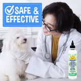 Bodhi Dog Ear Cleaner Solution for Dogs & Cats - Aloe Vera Ear Cleanser, Gentle, Safe for Ear Health - Removes Dirt, Wax & Debris - Prevents Odor & Irritation - Made in USA (Alcohol Free)