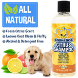 Bodhi Dog Refreshing Orange Citrus Shampoo - Deep Cleaning Coconut & Aloe Formula - Natural Soothing, Moisturizing Pet Wash for Dogs, Cats, Puppies - Tear-Free - Made in USA