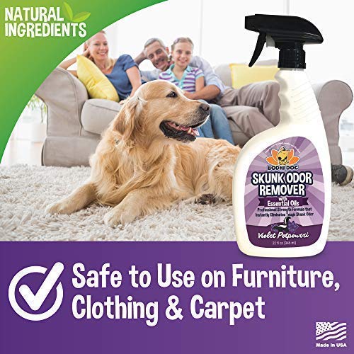 Bodhi Dog Pet Deskunk Spray Odor Eliminator Skunk Smell Remover Elim
