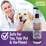 Bodhi Dog Skunk Shampoo - Odor Remover with Essential Oils for Dogs & Cats - Cleans, Deodorizes & Eliminates Skunk Smell - Gentle on Skin & Suitable for Pets of All Sizes - Made in USA