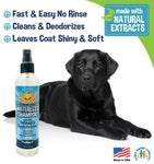 Bodhi Dog Waterless Shampoo - Natural Dry Shampoo for Dogs & Cats - Neutralizes Pet Odor - No Rinse Required - Made of Natural Extracts - Safe for Sensitive Skin - Made in USA (Oatmeal & Apple)