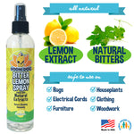 Bodhi Dog Bitter Lemon Spray - Anti-Chew Spray for Dogs, Cats, Puppies, & Kittens- Training Aid for Chewing - Safe & Non Toxic - Ideal for Pet Behavioral Training - Made in USA